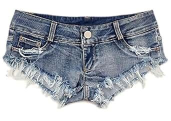 sexy cut off shorts|Soojun Women's Sexy Cut Off Low Waist Booty Denim Jeans .